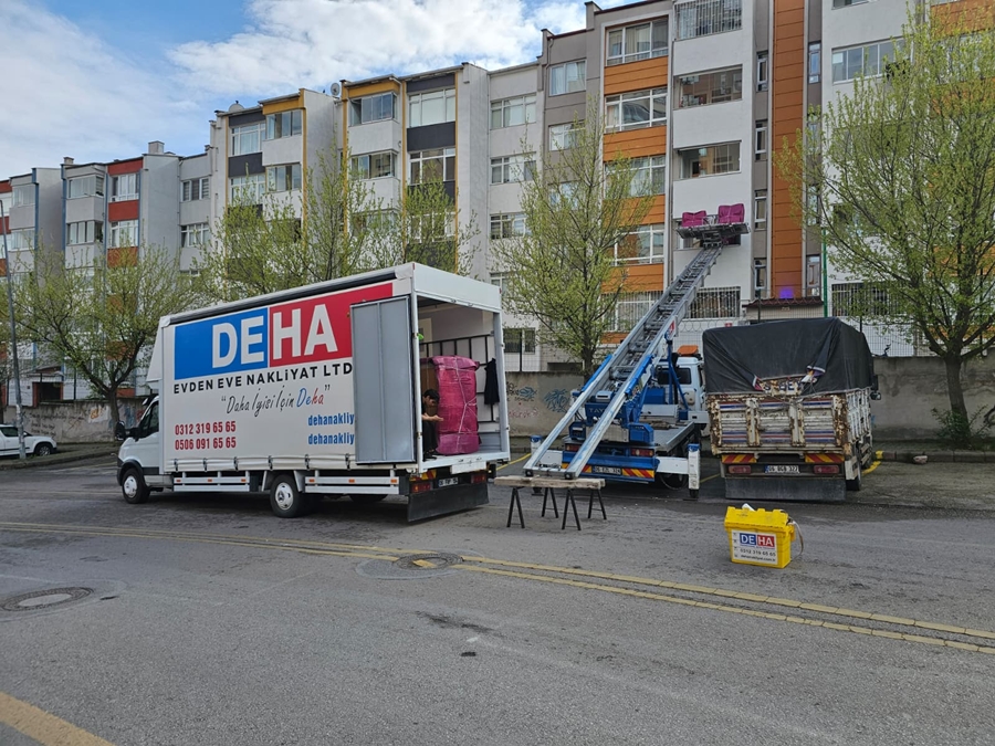 Antalya Asansörlü Eşya Taşıma Süreci